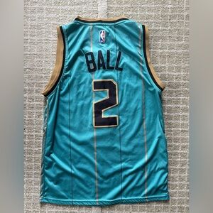 Jordan Swingman Lamelo Ball Charlotte Hornets City Edition Buzz City Jersey (48)
